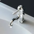 Miscelatore per Lavabo da Appoggio in Ottone di Design Made in Italy - Binsu Viadurini
