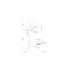 Miscelatore per Lavabo da Appoggio in Ottone di Design Made in Italy - Binsu Viadurini