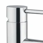 Miscelatore per Lavabo in Ottone Cromato con Scarico Made in Italy - Ermia Viadurini