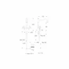 Miscelatore per Lavabo Monoforo in Ottone Cromato Made in Italy - Binsu Viadurini