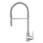 Miscelatore per Lavabo Orientabile con Molla in Ottone Made in Italy - Cardio Viadurini
