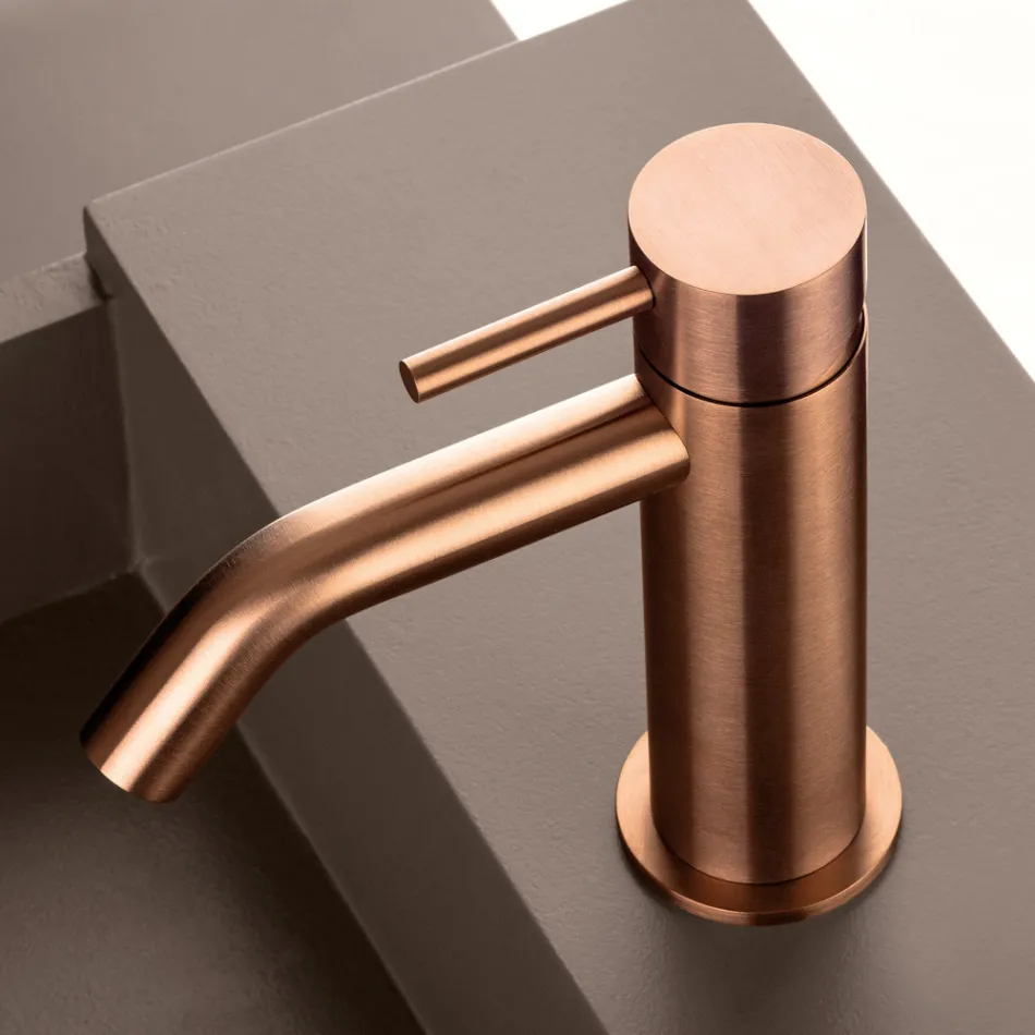 Miscelatore per Lavabo Senza Scarico in Acciaio Inossidabile AISI 316L - Artigli Viadurini