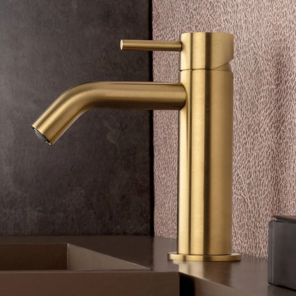 Miscelatore per Lavabo Senza Scarico in Acciaio Inossidabile AISI 316L - Artigli Viadurini