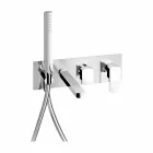 Miscelatore per Vasca ad Incasso Design Moderno in Ottone Made in Italy - Sika Viadurini