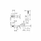 Miscelatore per Vasca da Bagno a Incasso di Design Made in Italy - Panela Viadurini