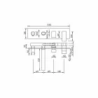 Miscelatore Vasca da Bagno da Incasso con Deviatore Made in Italy - Panela Viadurini