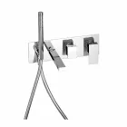 Miscelatore Vasca da Bagno da Incasso con Deviatore Made in Italy - Panela Viadurini