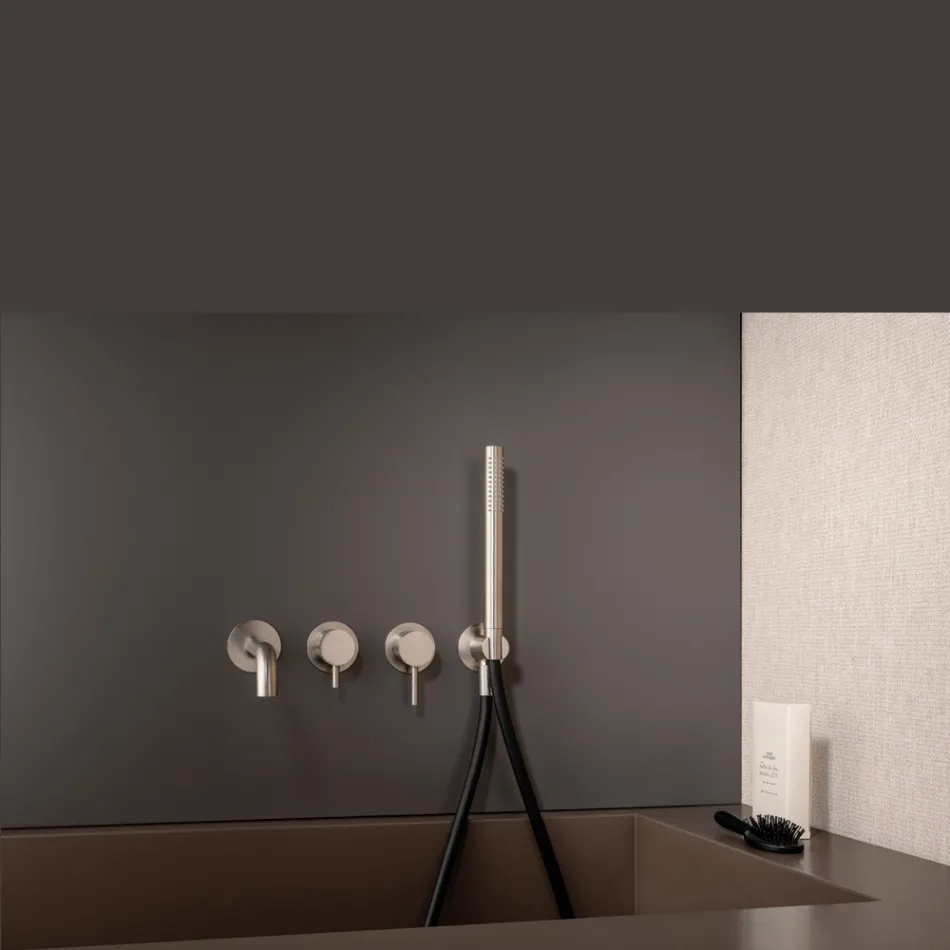 Miscelatore Vasca Incasso in Acciaio Inossidabile AISI 316L - Artigli Viadurini