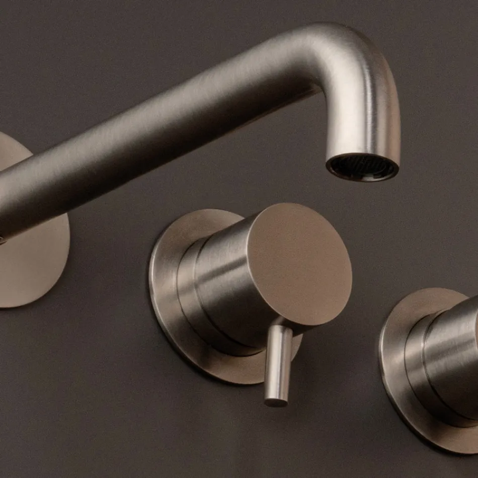 Miscelatore Vasca Incasso in Acciaio Inossidabile AISI 316L - Artigli Viadurini