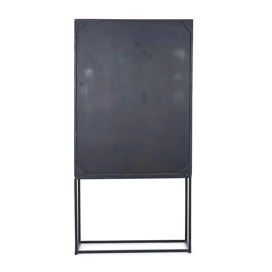 Mobile a Mosaico Etnico 4 Ante 6 Cassetti in Legno di Mango - Vanitoso Viadurini