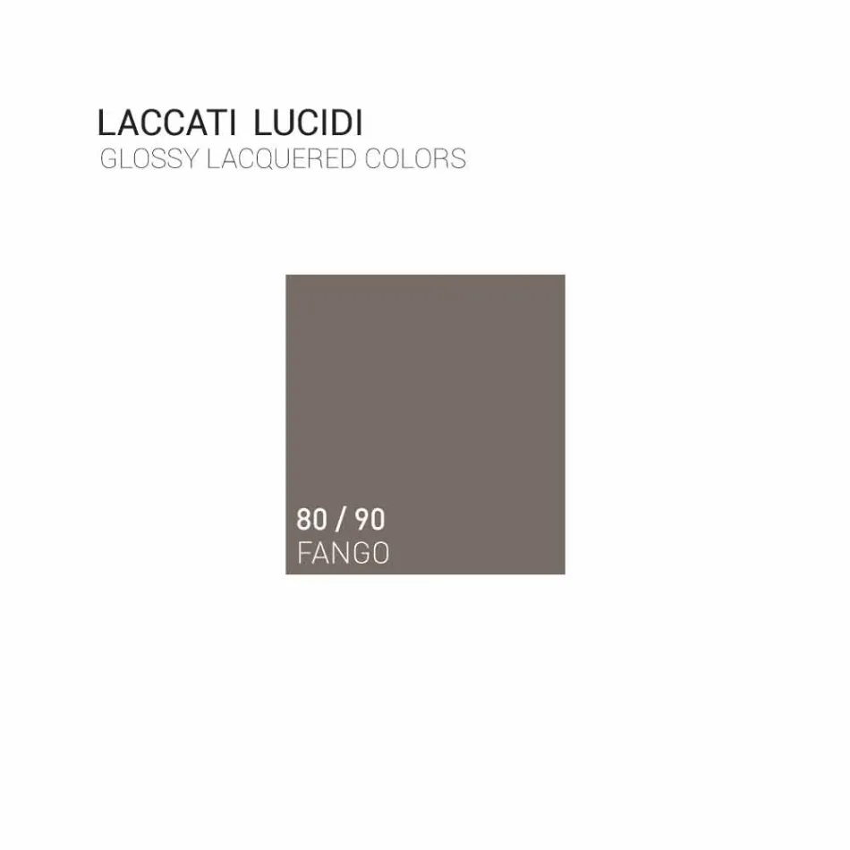 Mobile bagno con lavabo integrato design in legno Arya, made in Italy Viadurini