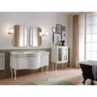 Mobile Bagno Monocolore con Lavabo in Ceramica Bianca - Candy Viadurini