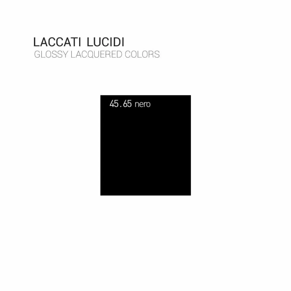 Mobile bagno sospeso 3 cassetti+2 ante in legno Happy,lavabo integrato Viadurini