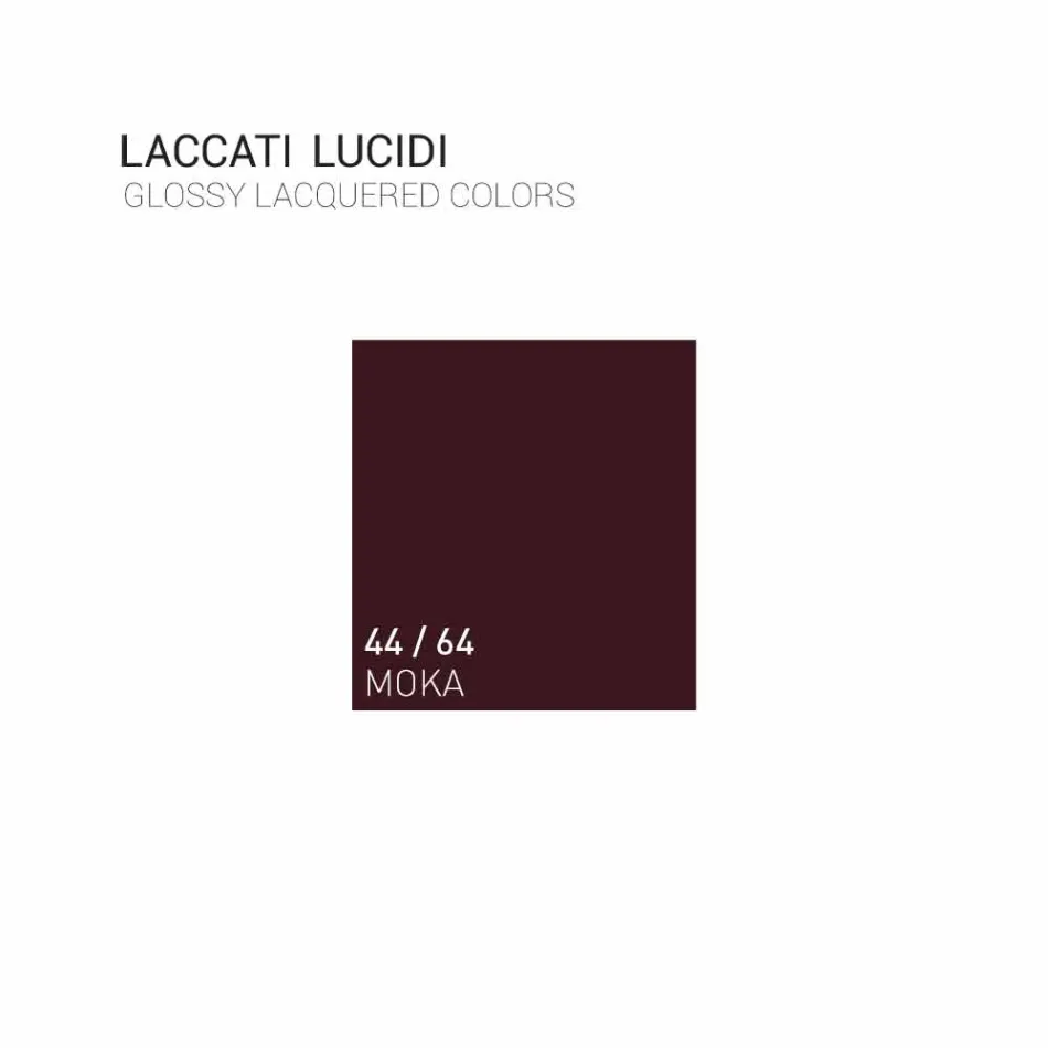 Mobile bagno sospeso 3 cassetti+2 ante in legno Happy,lavabo integrato Viadurini