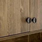 Mobile Credenza 4 Ante e Mensola in Legno di Mango Vintage - Desiderio Viadurini