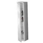 Mobile d'Arredo Bagno a Colonna 6 Ripiani con Anta in 4 Finiture - Antanta Viadurini