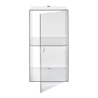 Mobile in Plexiglass da Parete Per Bagno in 4 Colori Made in Italy - Ligea Viadurini