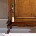 Mobile Porta Telefono Classico in Legno con Anta Made in Italy - Richard Viadurini