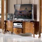 Mobile Porta Tv con 2 Ante e Cassetto in Legno Made in Italy - Caligola Viadurini