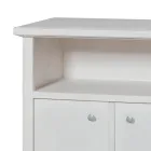 Mobile Porta Tv con Vano a Giorno e 2 Ante Made in Italy - Alpan Viadurini