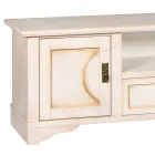 Mobile Porta Tv in Legno Impiallacciato di Diverse Finiture Made in Italy - Purusha Viadurini