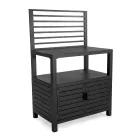 Mobiletto da Esterno in Alluminio con 2 Ante - Fotocamera Viadurini