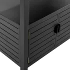 Mobiletto da Esterno in Alluminio con 2 Ante - Fotocamera Viadurini