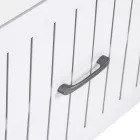 Mobiletto da Esterno in Alluminio con 2 Cassetti di Diverse Finiture - Hotel Viadurini