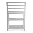 Mobiletto da Esterno in Alluminio di Diverse Misure - Fotocamera Viadurini