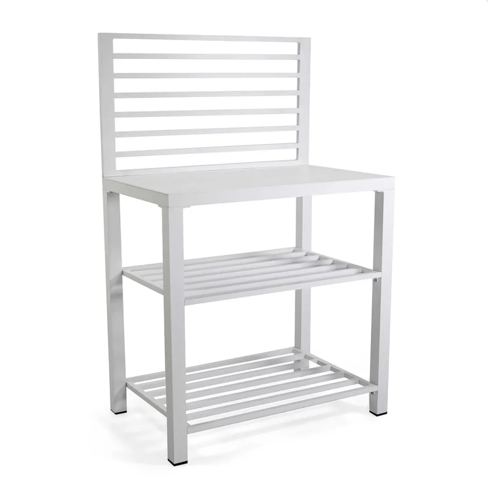 Mobiletto da Esterno in Alluminio di Diverse Misure - Fotocamera Viadurini