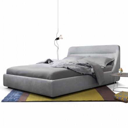 My Home Sleepway letto matrimoniale imbottito 180x90cm made in Italy Viadurini