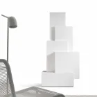 My Home Tetris mobile zona giorno a torre design MDF H196cm made Italy Viadurini