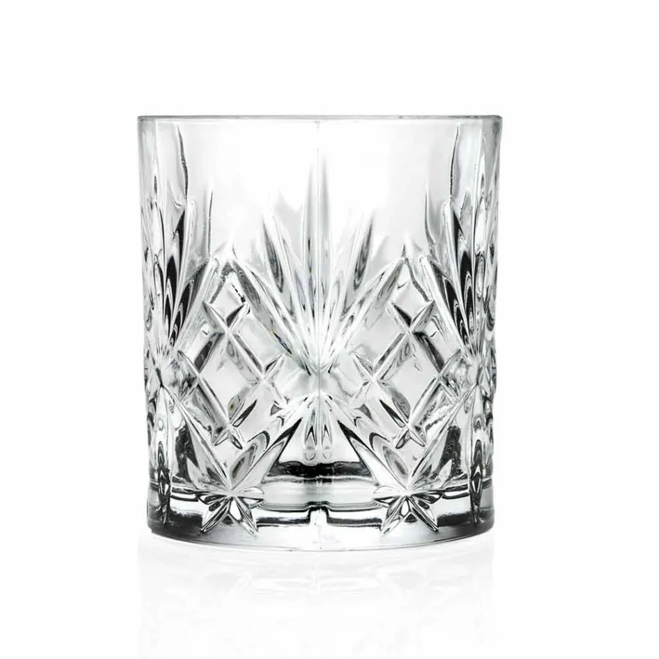 Old Fashioned Bicchieri Tumbler Basso da Cocktail 12 Pezzi Cristallo - Cantabile Viadurini
