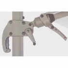 Ombrellone da Esterno Diametro 3,5m in Poliestere con Palo in Alluminio - Linfa Viadurini