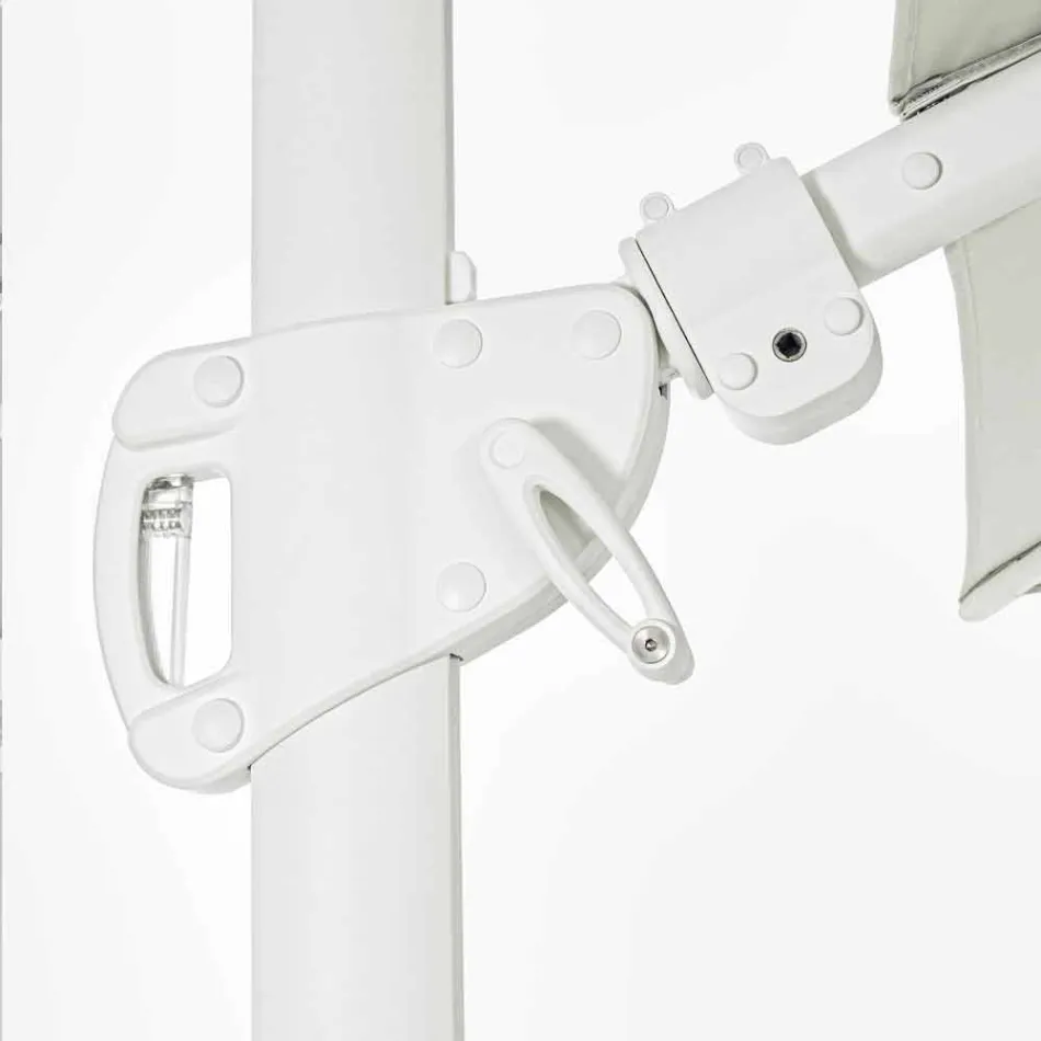 Ombrellone da Giardino 3x4 in Alluminio con Telo in Poliestere - Fasma Viadurini