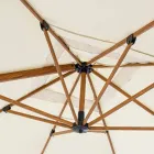 Ombrellone da Giardino 3x4m in Alluminio e Poliestere, Homemotion - Marco Viadurini