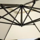 Ombrellone in Poliestere con Maniglione e Palo Laterale - Nexa Viadurini