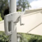 Ombrellone in Poliestere con Maniglione e Palo Laterale - Nexa Viadurini