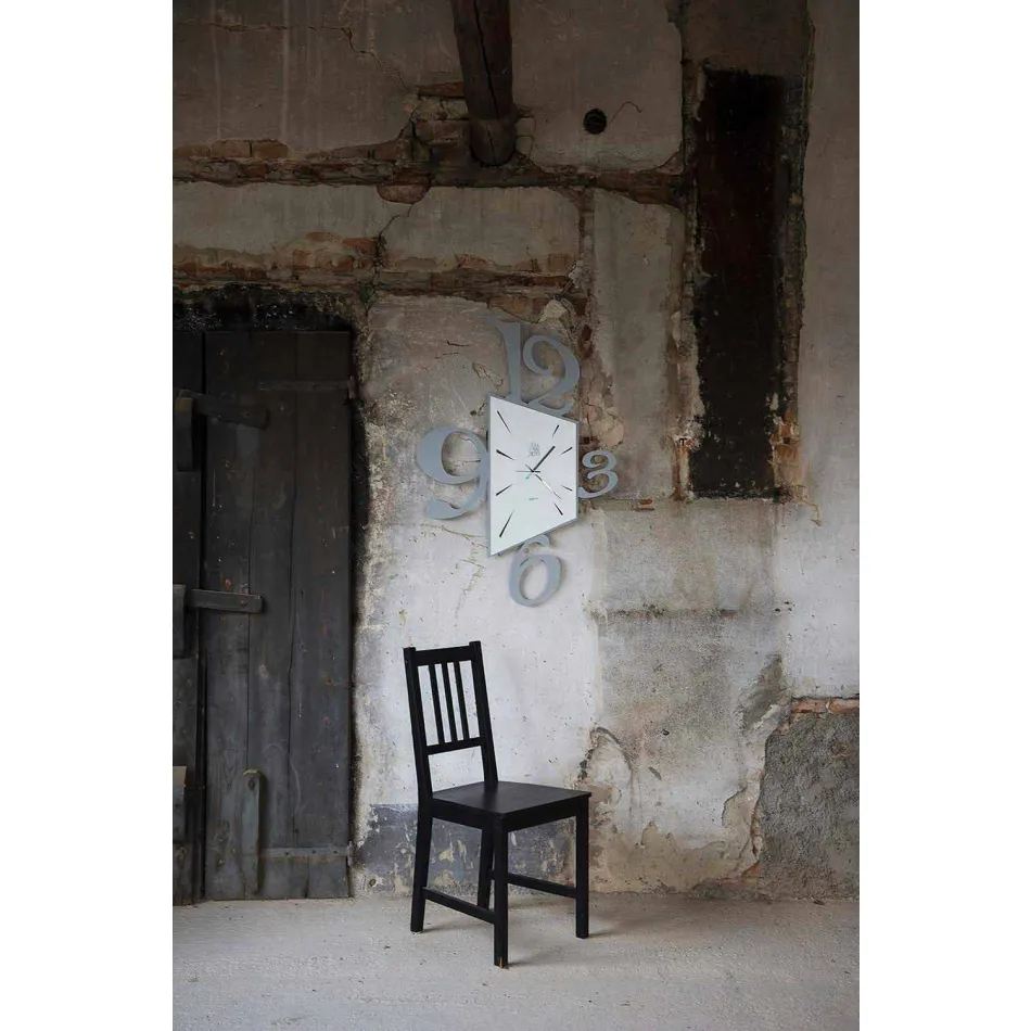 Orologio a Muro di Design in Ferro Nero o Alluminio Made in Italy – Prospi Viadurini