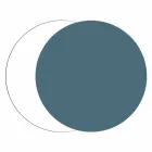 Orologio a Muro Grande in Legno Colorato Design Moderno Esagonale - Nidodape Viadurini