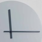 Orologio a Muro Rotondo di Design Moderno Grigio e Blu Made in Italy - Umbriel Viadurini