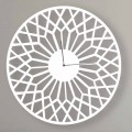 Orologio a Parete Grande e di Design Moderno in Legno Colorato Tondo - Dandalo