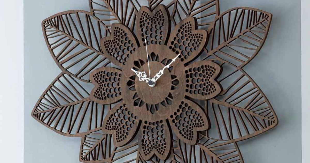 Horloge Murale Design LIGHT FIBRA - Castileitalia - Choix De La Couleur - Neuve