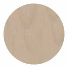 Orologio a Parete in Legno Chiaro o Scuro dal Design Moderno a Fiore - Aquilegia Viadurini