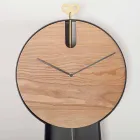 Orologio a Pendolo di Design con Struttura in Acciaio Made in Italy - Pendolino Viadurini