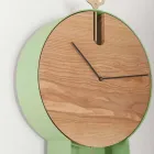 Orologio a Pendolo di Design con Struttura in Acciaio Made in Italy - Pendolino Viadurini