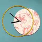 Orologio con Pannello in Legno e Stampato Made in Italy - Malawi Viadurini