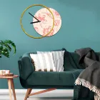 Orologio con Pannello in Legno e Stampato Made in Italy - Malawi Viadurini