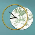 Orologio con Pannello in Legno e Stampato Made in Italy - Malawi Viadurini