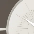 Orologio da Muro in Metacrilato e Cornice in Lino Made in Italy - Battito Viadurini